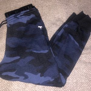 Blue Camo Joggers